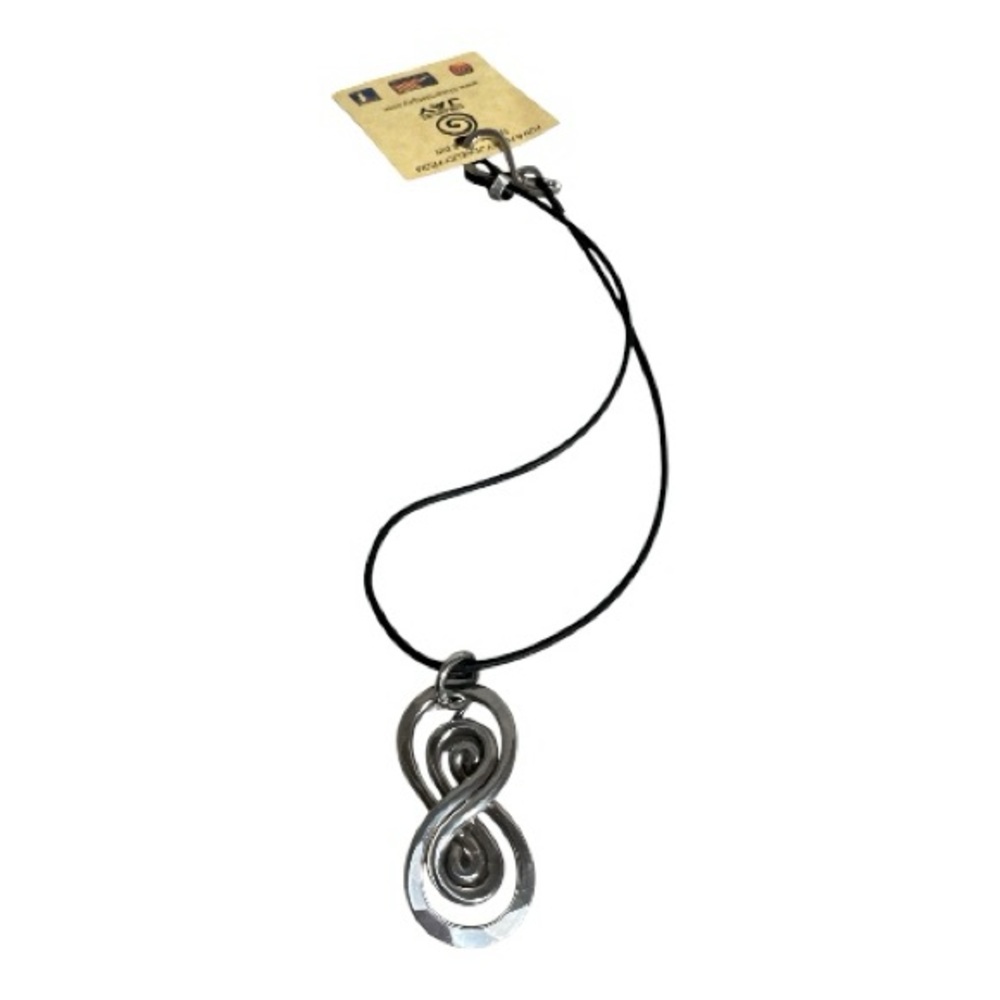 Silver Infinity Pendant Necklace